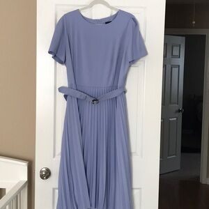 Ann Taylor Light Purple Midi Dress